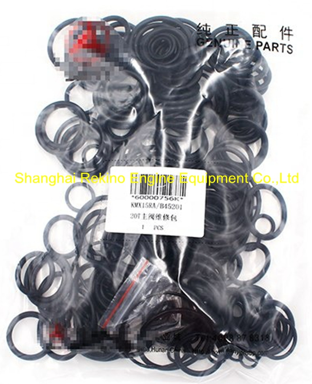 60000756K KMX15RA/B45201 Main Control Valve Seal Kits SANY excavator parts for SY215